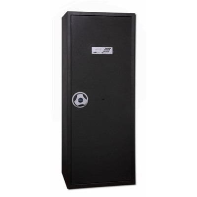 Kombinovaný skříňový trezor na pět zbraní TSS 160 ME/k5