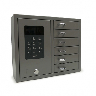 Klíčový deposit Keybox-System 9006 S Nerez Battery backup 1